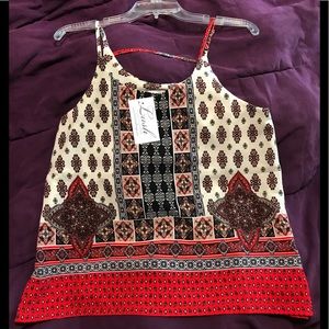 Blue pepper camisole